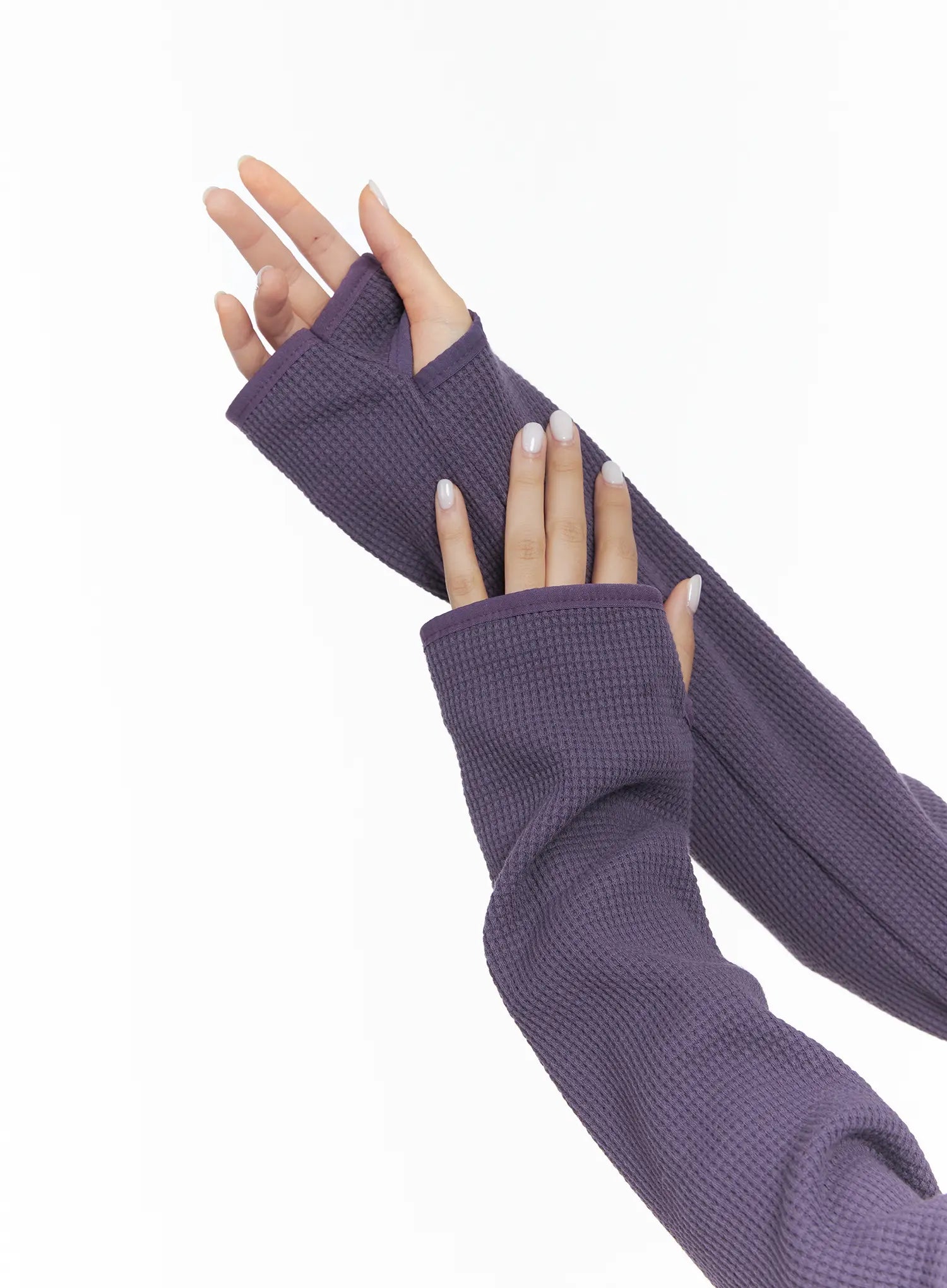 High Neck Layered Hoodie CN514